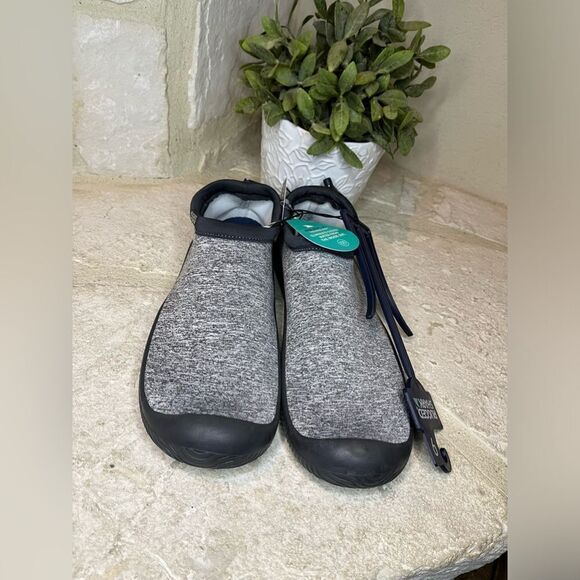 Rugged Shark Unisex Surf Moc Water Shoe w/Aqua Flo Drainage Ports grey sz 9 - Picture 2 of 5